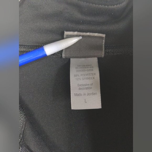 Champion Womens Work Out Zip Up Mock Neck Jacket L - Picture 9 of 10